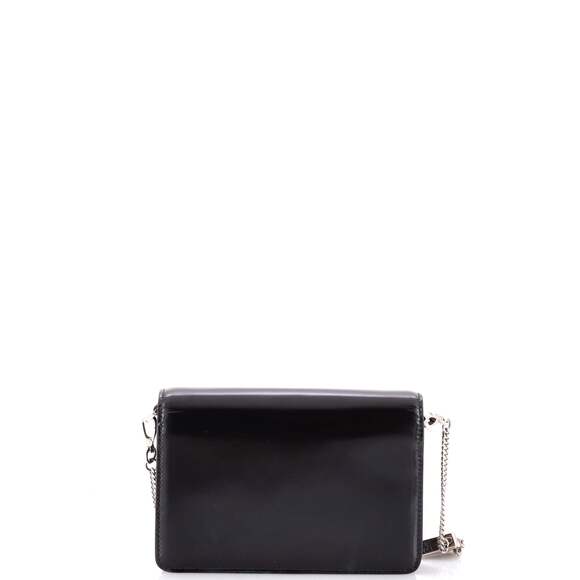 Prada Maxi Triangle Logo Chain Flap Bag #204926P21B - Picture 3 of 7